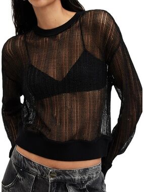All Saints - Giana Open Stitch Sweater